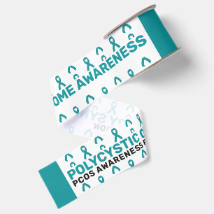 PCOS-Bewusstseins-Musterband Ripsband