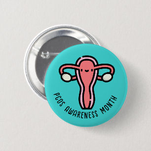 PCOS-Bewusstseinsmonat Button