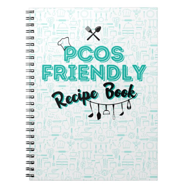 PCOS Friendly Recipe Book Notizblock (Vorderseite)