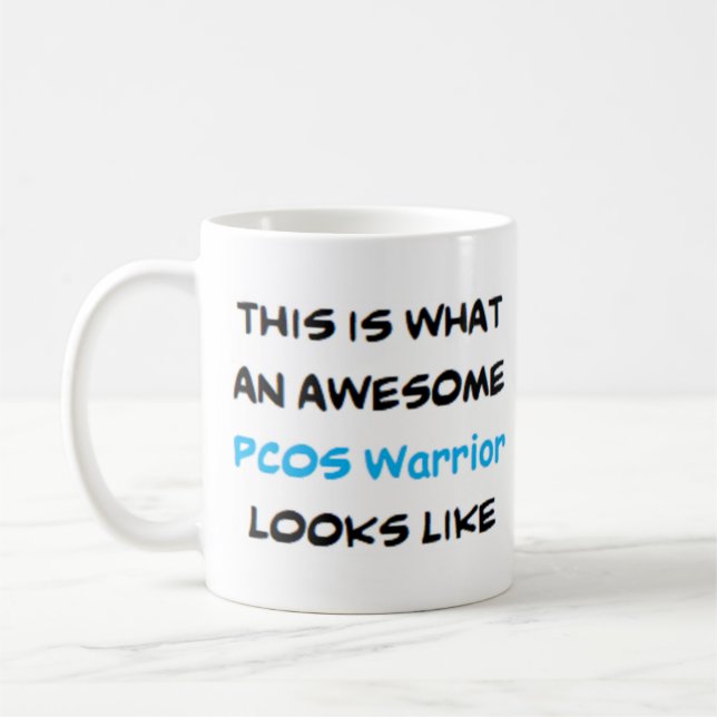 Pcos-Krieger, phantastisch Kaffeetasse (Links)
