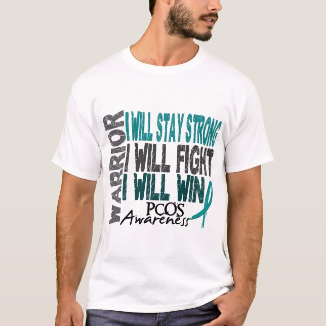 PCOS Krieger T-Shirt (Vorderseite)