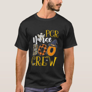 PCR-Krankenschwester Leopard PCR Krankenpflege Hal T-Shirt