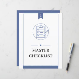 PCS-Kommandocenter-Binder Master-Checkliste