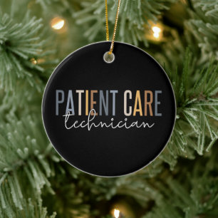 PCT-Geschenke für den Patienten-Betreuer Keramik Ornament
