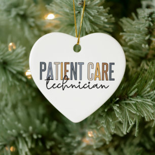PCT-Geschenke für den Patienten-Betreuer Keramik Ornament