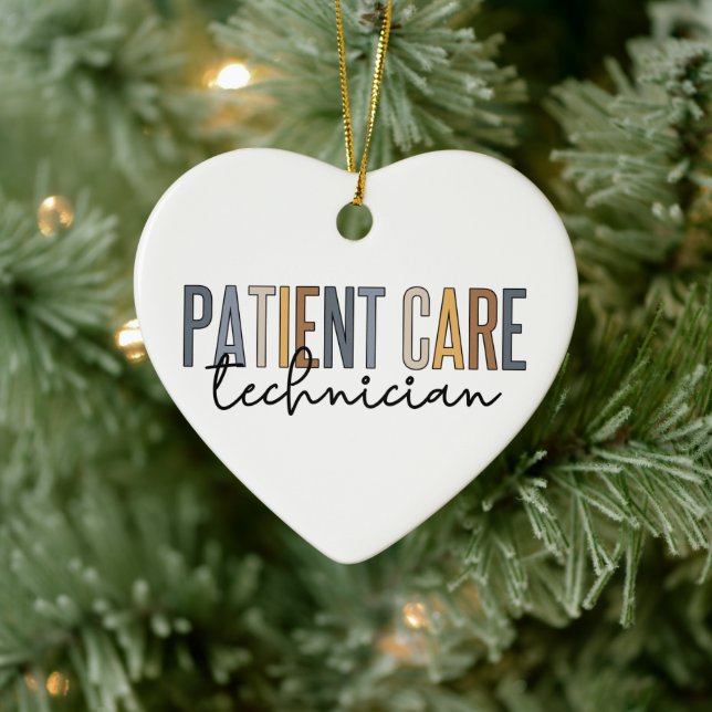 PCT-Geschenke für den Patienten-Betreuer Keramik Ornament (Baum)