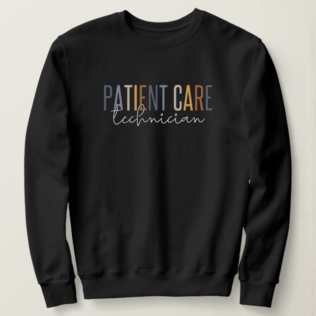 PCT-Geschenke für den Patienten-Betreuer Sweatshirt (Design vorne)