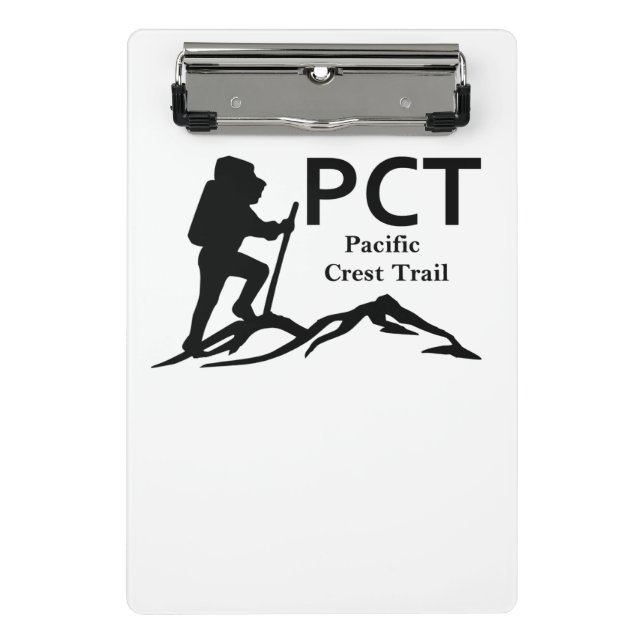 PCT - Pazifischer Wappen Mini Klemmbrett (Vorderseite)