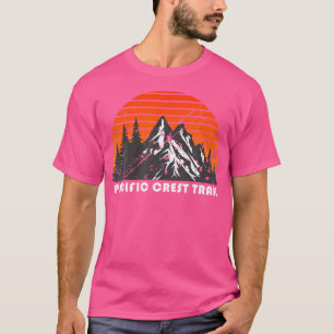 Pct Thru Wandern im Pazifischen Wappen T-Shirt