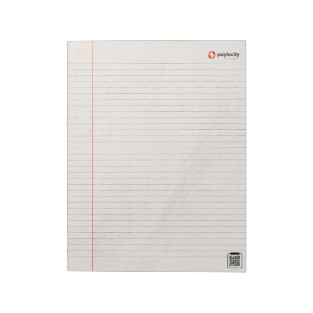 PCTY 8.5 X 11 Notepad Notizblock (Rotiert)
