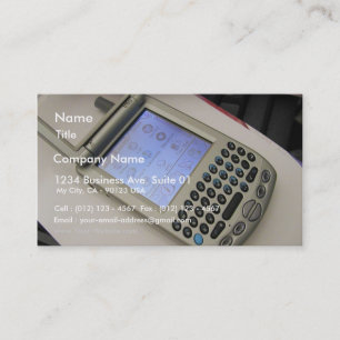 Pda Handhelds Mobiltelefon-Palmen Visitenkarte