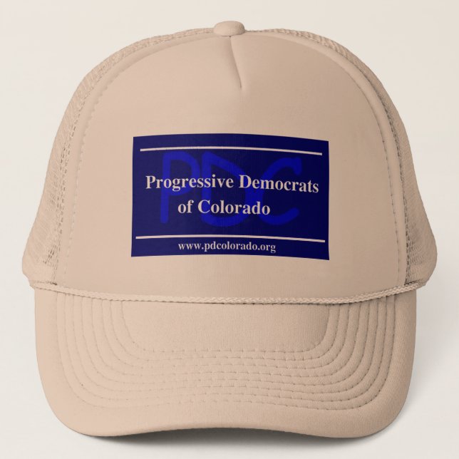 PDC Fernlastfahrer-Hut Truckerkappe (Vorderseite)