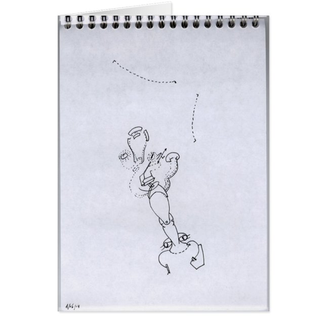 PDD34 Kleine, schwache Zeichnungen Surreal Leg Fac (Vorne)