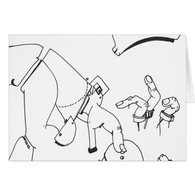 PDD Kleine schwache Zeichnungen Surreal Prothese F (Vorderseite (Horizontal))