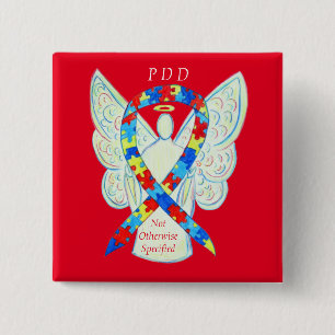 PDD-NOS (nicht anders angegeben) Angel Ribbon-Butt Button