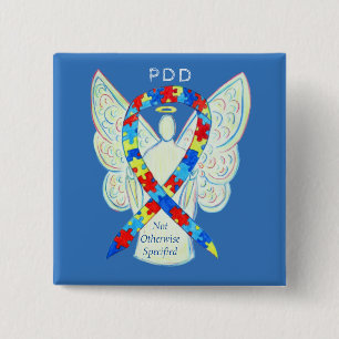 PDD-NOS (nicht anders angegeben) Angel Ribbon-Butt Button