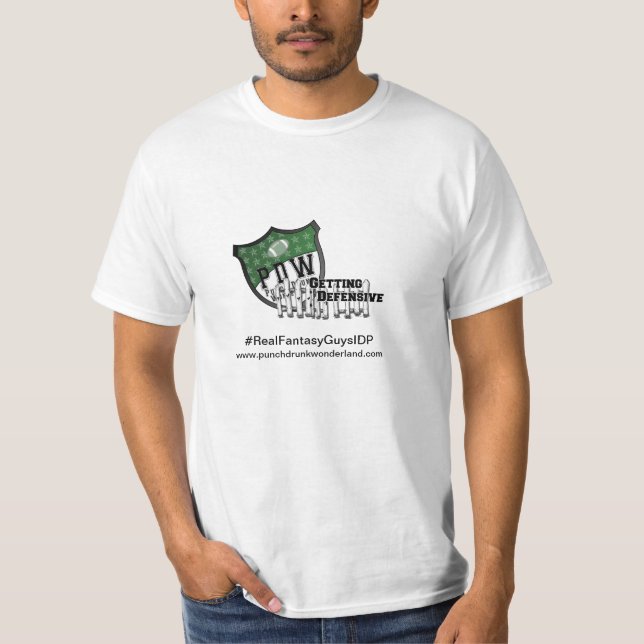 PDW, das defensiven T - Shirt erhält (Vorderseite)
