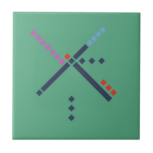 PDX Airport Carpet Fliese (Vorderseite)