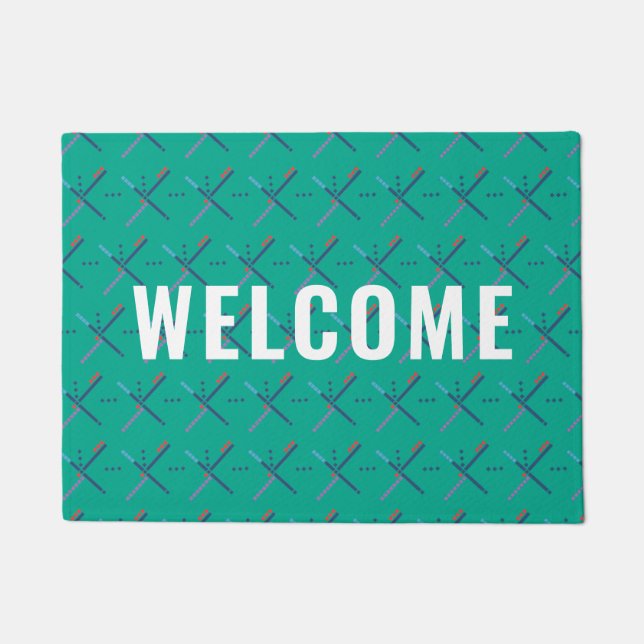 PDX Airport Carpet | PORTLAND Fußmatte (Vorderseite)