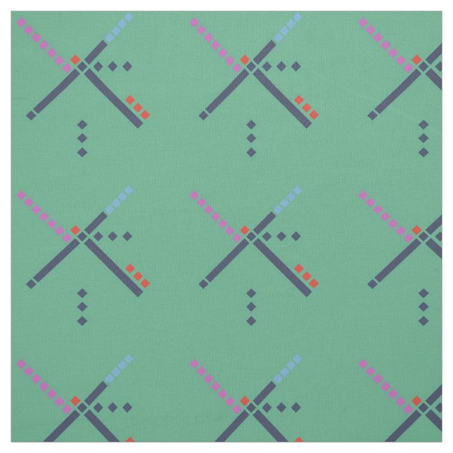 PDX Airport Carpet Stoff (Muster)