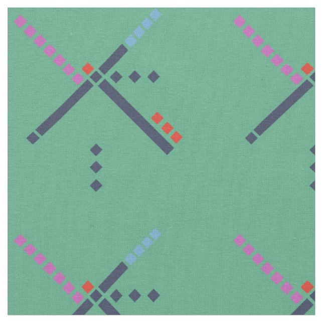 PDX Airport Carpet Stoff (Nahaufnahme)