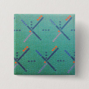 PDX Flughafen-Teppich Button