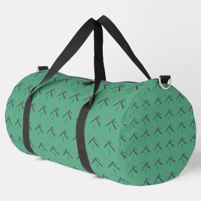 PDX-Flughafen-Teppich Duffle Bag (Linke Ecke)