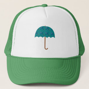 PDX Flughafen-Teppich-Regenschirm Truckerkappe
