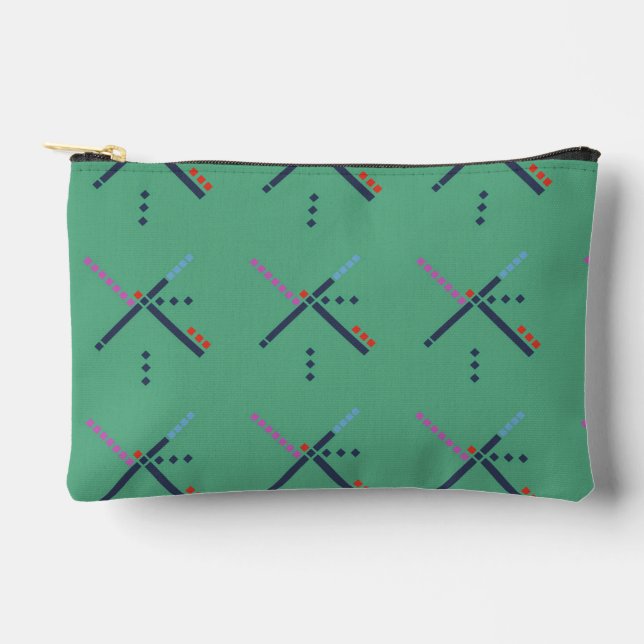 PDX-Flughafen-Teppich Zubehörtasche (Vorderseite)