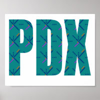PDX Portland Airport Carpet