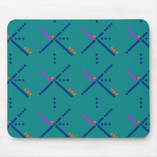 PDX Portland Flughafen-Teppich Mousepad (Vorne)