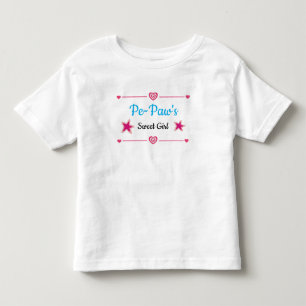 Pe-Paws Sweet Girl Toddler T - Shirt