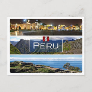 PE Peru - Postkarte