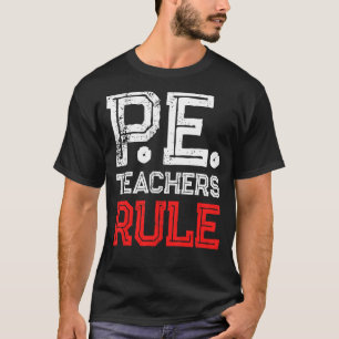 PE Physikalische Bildung Lehrerin Regel T-Shirt
