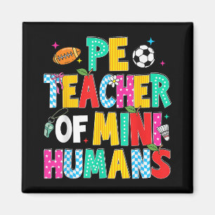 Pe Teacher Zurück zur physischen Bildung Gym Magnet