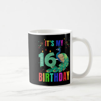 Pea 16. Geburtstag Funny Niedlich Birds Animal Lov Kaffeetasse