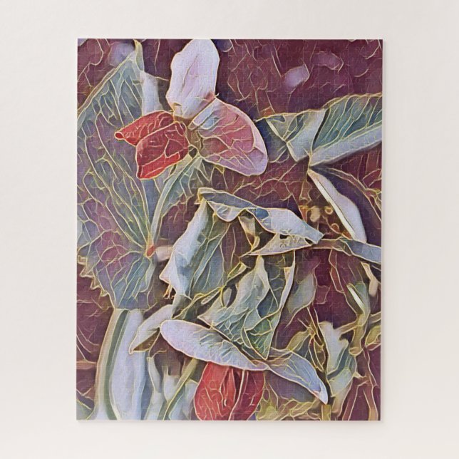 PEA-BLUME PUZZLE (Vertikal)