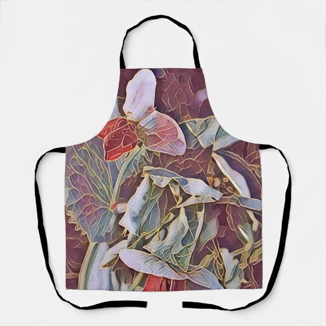 PEA-BLUME SCHÜRZE (Vorderseite)