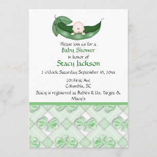 Pea im Pod Einladung