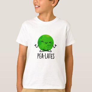 Pea-lates Funny Pilates Pea Pun T-Shirt