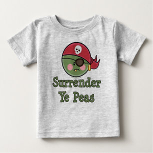Pea Pirate Baby Bio Baby T-shirt