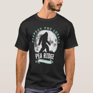 Pea Ridge Arkansas Respektiert die Einheimischen B T-Shirt