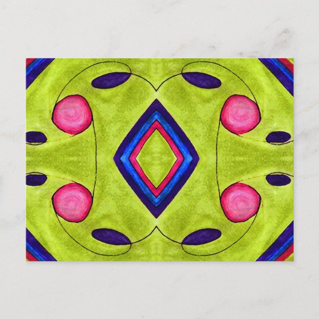 Pea Soup Rainbow Postkarte (Vorderseite)