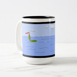 Pea-Voyage I Zweifarbige Tasse