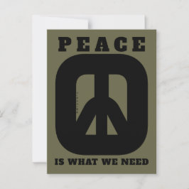PEACE2 (IWWN) POSTKARTE