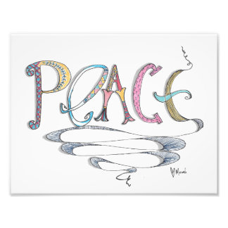 Peace 11 x 8,5 Print Fotodruck