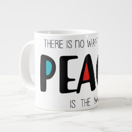 Peace 2 Jumbo-Tasse