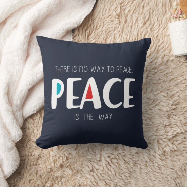 Peace 2 kissen (Decke)