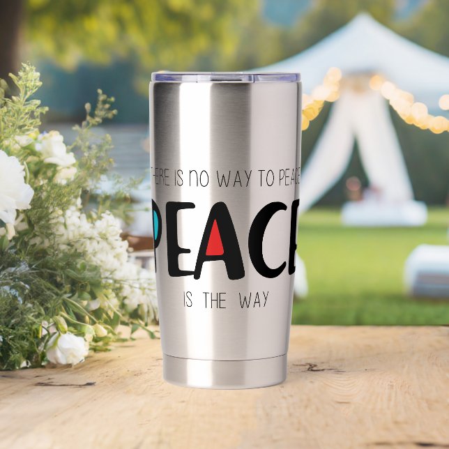 Peace 2 thermobecher (Hochzeit (gedreht))