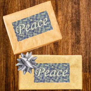 Peace Abounds Rechteckiger Aufkleber